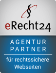 Partnersiegel für rechtssichere Webseiten von eRecht24